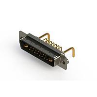 EDAC 629-17W2650-1NA Mixed Contact D-Sub Connectors Right-angle Power Combo D-Sub Connector