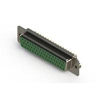 EDAC 628-M50-322-GT2 D-Sub Connectors - Standard Density Vertical Machined D-Sub Connector