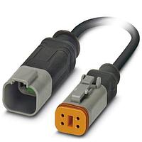 PHOENIX CONTACT 1415025 Sensor Cables / Actuator Cables SAC-4P-DTMS/3 0-PUR/ DTFS