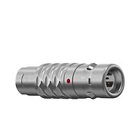 ODU S10K0C-P02PJG0-5000 Receptacles Series K Straight plug, Size 0, IP50, 2 Contacts, 0 Key