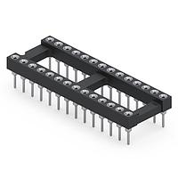 Mill-Max 110-99-428-41-001000 DIP / SIP Sockets 28 PIN STD SOLDER TAIL SKT 200u Sn