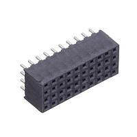 Samtec YTQ-119-02-L-5 Board to Board & Mezzanine Connectors 2.00 mm FleXYZ(TM) High-Density Square Tail Socket Strip