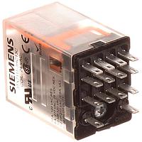 SIEMENS 3TX71113HC13C Plug-In Relay PLUG-IN RELAY, 4PDT, 6A, 24VAC