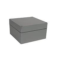 Bud Industries PN-1339-DG Electrical Enclosures IP65 NEMA 4X Box Dark Gray (6.3 X 6.3 X 3.5 In)