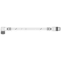 Molex 1200661261 Sensor Cables / Actuator Cables MIC 4P M/MFE 0.6M ST/90 22/4 P