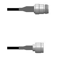 Amphenol Custom Cable Q-1W02N0008011i RF Cable Assemblies N-SJ/N-SP RG58 11I