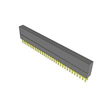 Samtec ESW-132-23-G-D Stackthrough .100" Elevated Socket Strip