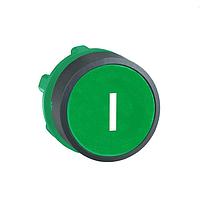SCHNEIDER ZB5AA331 Head FLUSH GRN W/WHT I MARKING