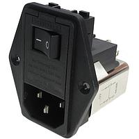 Schaffner FN389B-6-22 Inlets FUSE SWITCH 6A