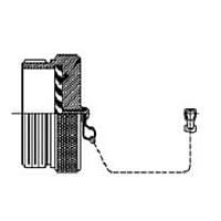 Glenair 660-024NF11H3-14 Receptacle Cover COMMERCIAL