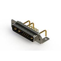 EDAC 629-13W3650-1N4 Mixed Contact D-Sub Connectors Right-angle Power Combo D-Sub Connector
