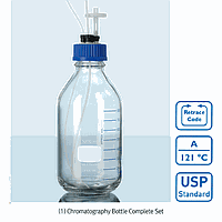 DURAN DU.1129821 Bottle HPLC, w/4port cap 500ml 45GL