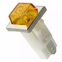 VCC 1050QN3 Neon Panel Mount Indicators AMBER DIFFUSED 1/2" MOUNTING HOLE