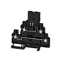 Weidmuller 2894040000 Fuse Terminal Block W2T 4 FS-FT 100-250V BK STB