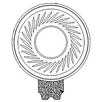 Mallory Sonalert PSR23N50AK Electromagnetic SPEAKER 600HZ 90DB 23X4.1 METAL STK