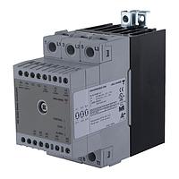 Carlo Gavazzi RGC2P60V25C1DM Solid State Relays 2-pole DIN-rail mount SCR, Proportional control (1x FC) with monitoring, Operating voltage (Ue): 180 - 660 Vac (1200 Vp), Rated current (Ie): 25 Aac, Input: 0 - 5 / 1 - 5 / 0 - 10 Vdc, External supply: 24 Vdc/Vac, Built-in overvoltage protection