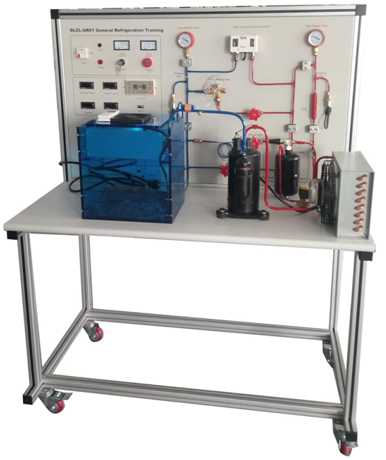 Laboratory refrigeration training equipment for education and research use