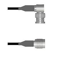 Amphenol Custom Cable Q-0G058001A018i RF Cable Assemblies BNC-RP/TNC-SP RG59 18I