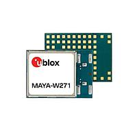 u-blox MAYA-W271-00B Host Based Modules IW612, 802.11ax+BT+802.15.4, 2 antenna pins