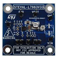 STMicroelectronics STEVAL-L7983V33 Voltage Regulator - Switching Regulator 3.3 V/0.3 A step down DC/DC converter based on L7983PU33R