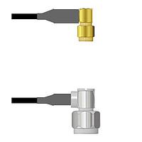 Amphenol Custom Cable Q-3702E000D120i RF Cable Assemblies SMA-RP/N-RP LMR19 120I