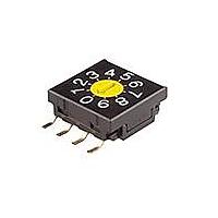NKK Switches FR02KC16P-R DIP Switches DIP 16 Ext Shaft-Ylw 0.1A 5VDC 2.54mm SM
