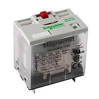 Schneider Electric Relays 784XDXM4L-12A Power Relays 784 Ice Cube Relay / 4PDT, 15 Amp Rating, Full Featured Cover