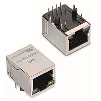 Wurth Elektronik 7499010441 Modular WE-RJ45 Intgtd XFMR 1x1 THT Tab Down
