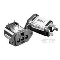 AMP Connectors - TE Connectivity 3DAS1 Inlets 3A @ 125VDC FLANGE MOUNT