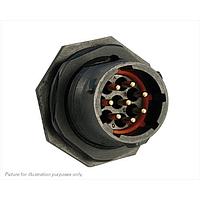 Eaton Souriau-Sunbank UTS7128P Receptacles 8P Straight Pin Plug Jam Nut Size 12