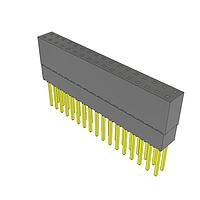 Samtec ESQ-117-49-G-D Sockets Elevated Socket Strip