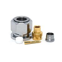 Radiall R143051700 Connectors TNC 18 / STRAIGHT PLUG SOLDER TYPE CABLE .141