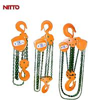 Nitto 20VP5-5M Pa lăng xích kéo tay (2 ton, 5m)
