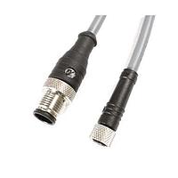 Alpha Wire DR03GR100 SL357 Sensor Cables / Actuator Cables M12M STR TO M8F STR 3POL