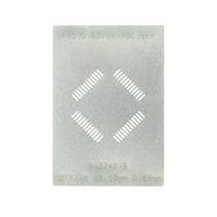 Chip Quik PA0240-S Sockets & Adapters LQFP-48 Stainless Steel Stencil