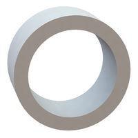 Essentra Components 17W03352 Flat Washer Flat Washer, .255 ID, .335 OD, .150 Thick, Natural, Nylon