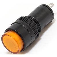 Mallory Sonalert FL1P-12NJ-1-Y12V Indicators LED YEL 12MM NUT 12VAC/DC