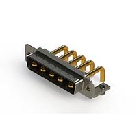 EDAC 629-5W5-650-2NB Mixed Contact D-Sub Connectors Right-angle Power Combo D-Sub Connector