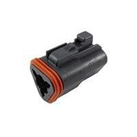 DEUTSCH - TE Connectivity DT06-3S-E004 3-Way DT PLUG 3 WAY BLACK