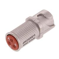Amphenol PCD SJS830231P Connectors SJS 3P SZ22 Rcpt WC Metalized