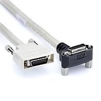 3M Electronic Solutions Division 1MF26-L57700C100 Shrunk Delta Ribbon Cable 26P STRAIGHT MDR TO R/A CABLE UP SDR 1M