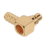 Radiall R110A172100 Connectors MMCX / RIGHT ANGLE PLUG CRIMP TYPE CABLE 2.6/50 S