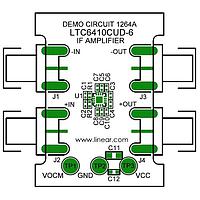 Analog Devices DC1264A Differential Amplifiers LTC6410-6 4-port demo board