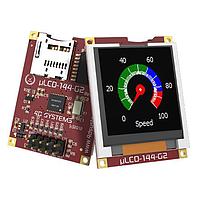 4D Systems SK-144G2-AR Starter Kits Starter Kit for uLCD-144G2-AR with 4GB Industrial microSD Card
