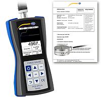 PCE DFG NF 5K-ICA Force Gauge (0~5 kN; 0,5 N; ISO Calibration Cert.)