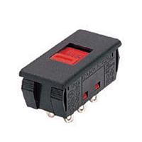 Bulgin T22208EAAG Slide Switches T2228E BLACK RED 1 EN0437 WHITE