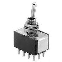 APEM 5264THAB Toggle Switches Toggle Switch 4P3T Latched Through Hole