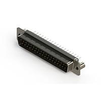 EDAC 627-037-620-049 D-Sub Connectors - Standard Density Vertical Metal Body D-Sub Connector