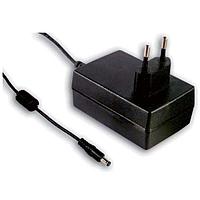 MEAN WELL GST18E12-P1J Fixed Plugs 18W 12V 1.5A Level VI Euro plug