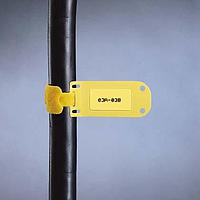Panduit SLCT-WH Cable Marker Holder, Self-Laminating Self-Lam Cbl Marker Holder, 3x1.31
